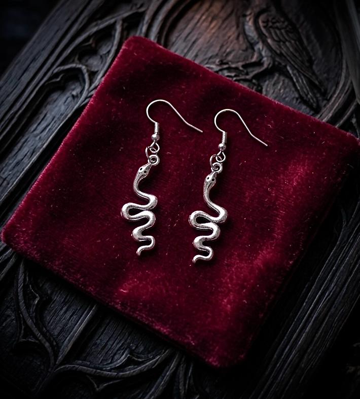 Earrings - Midnight Poison